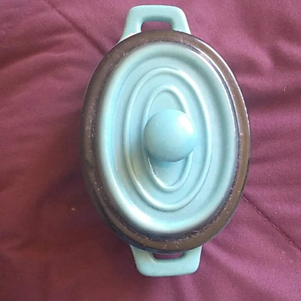 New Blue & Black Casserole Dish